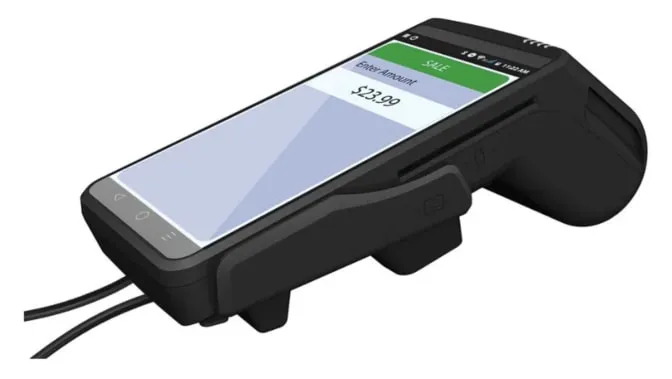 At the counter — payment equipment options